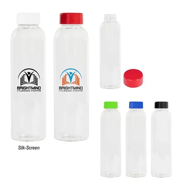 20 Oz. Courtney Glass Bottle - 20 Oz. Courtney Glass Bottle - Image 0 of 5