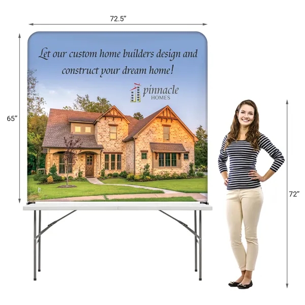 6' Table Top Hardware & Large Banner Kit - 6' Table Top Hardware & Large Banner Kit - Image 3 of 6