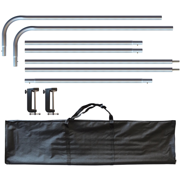 8' Table Top Hardware & Small Banner Kit - 8' Table Top Hardware & Small Banner Kit - Image 4 of 6