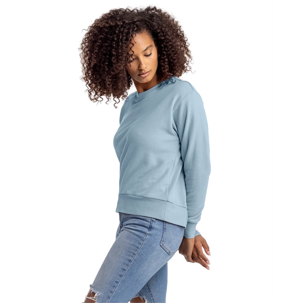 Next Level Apparel Ladies' Laguna Sueded Sweatshirt - Next Level Apparel Ladies' Laguna Sueded Sweatshirt - Image 17 of 34