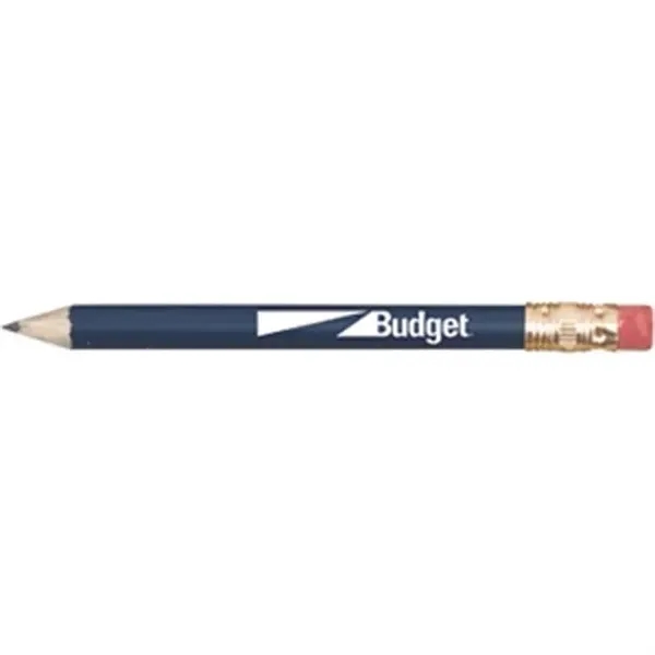 Round Wooden Golf Pencil with Eraser - Round Wooden Golf Pencil with Eraser - Image 5 of 5