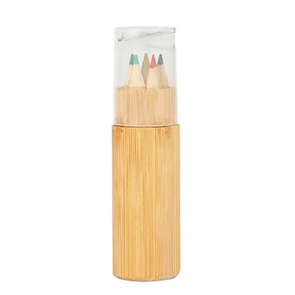5-Piece Colored Pencil Set With Dual Sharpener - 5-Piece Colored Pencil Set With Dual Sharpener - Image 1 of 4