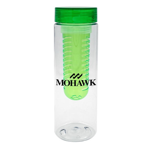 Clear View 24 oz. Recycled Bottle With Infuser - Clear View 24 oz. Recycled Bottle With Infuser - Image 8 of 15