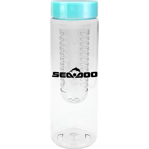 Clear View 24 oz. Recycled Bottle With Infuser - Clear View 24 oz. Recycled Bottle With Infuser - Image 10 of 15