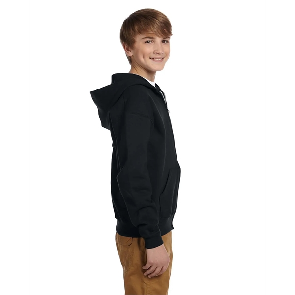 Jerzees Youth NuBlend® Fleece Full-Zip Hooded Sweatshirt - Jerzees Youth NuBlend® Fleece Full-Zip Hooded Sweatshirt - Image 34 of 44