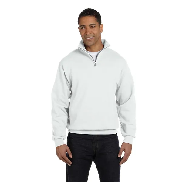 Jerzees Adult NuBlend® Quarter-Zip Cadet Collar Sweatshirt - Jerzees Adult NuBlend® Quarter-Zip Cadet Collar Sweatshirt - Image 35 of 71