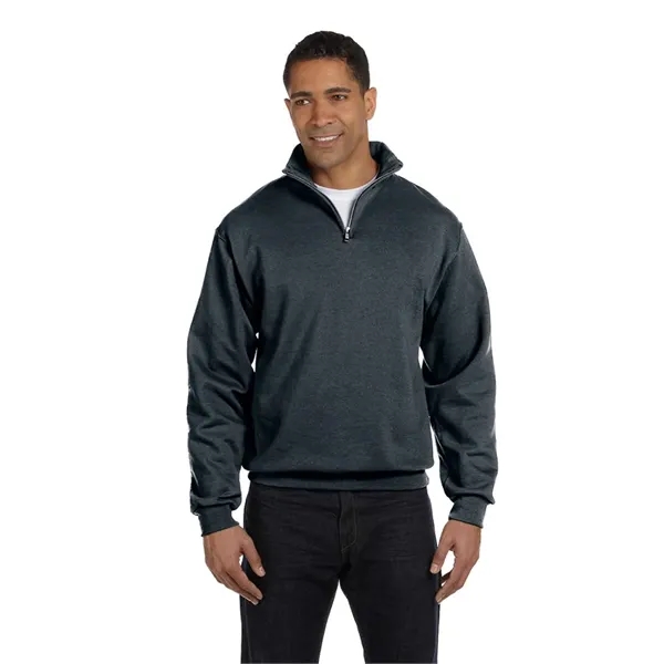Jerzees Adult NuBlend® Quarter-Zip Cadet Collar Sweatshirt - Jerzees Adult NuBlend® Quarter-Zip Cadet Collar Sweatshirt - Image 42 of 77