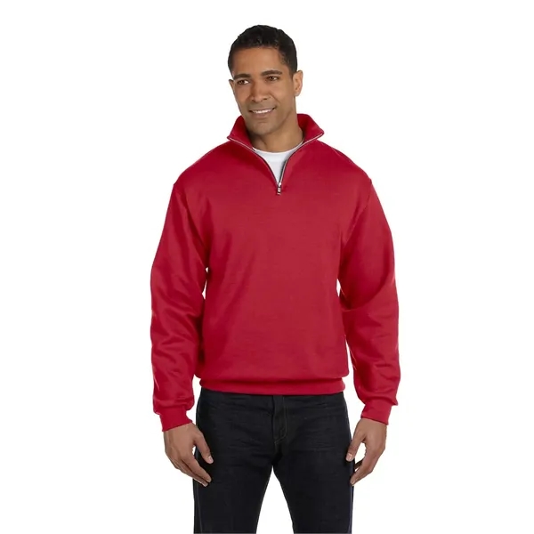 Jerzees Adult NuBlend® Quarter-Zip Cadet Collar Sweatshirt - Jerzees Adult NuBlend® Quarter-Zip Cadet Collar Sweatshirt - Image 45 of 77
