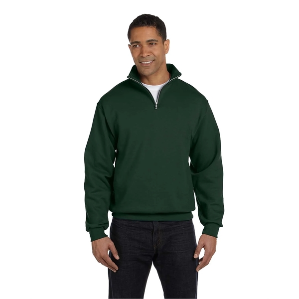 Jerzees Adult NuBlend® Quarter-Zip Cadet Collar Sweatshirt - Jerzees Adult NuBlend® Quarter-Zip Cadet Collar Sweatshirt - Image 48 of 77