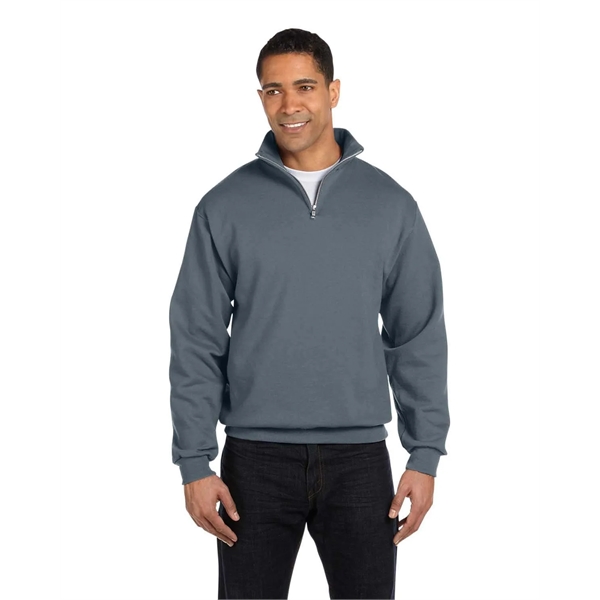 Jerzees Adult NuBlend® Quarter-Zip Cadet Collar Sweatshirt - Jerzees Adult NuBlend® Quarter-Zip Cadet Collar Sweatshirt - Image 54 of 77