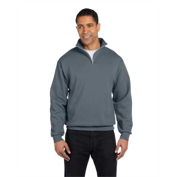 Jerzees Adult NuBlend® Quarter-Zip Cadet Collar Sweatshirt - Jerzees Adult NuBlend® Quarter-Zip Cadet Collar Sweatshirt - Image 50 of 71