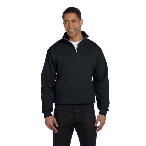 Jerzees Adult NuBlend® Quarter-Zip Cadet Collar Sweatshirt - Jerzees Adult NuBlend® Quarter-Zip Cadet Collar Sweatshirt - Image 60 of 77