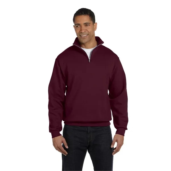 Jerzees Adult NuBlend® Quarter-Zip Cadet Collar Sweatshirt - Jerzees Adult NuBlend® Quarter-Zip Cadet Collar Sweatshirt - Image 69 of 77