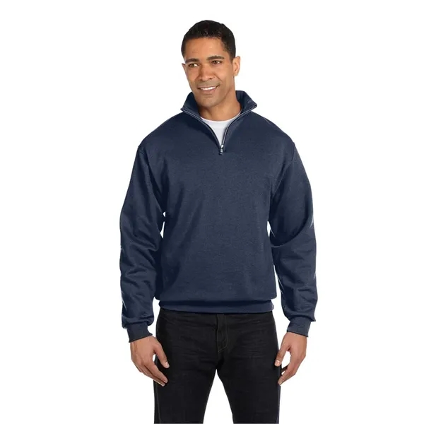 Jerzees Adult NuBlend® Quarter-Zip Cadet Collar Sweatshirt - Jerzees Adult NuBlend® Quarter-Zip Cadet Collar Sweatshirt - Image 72 of 77