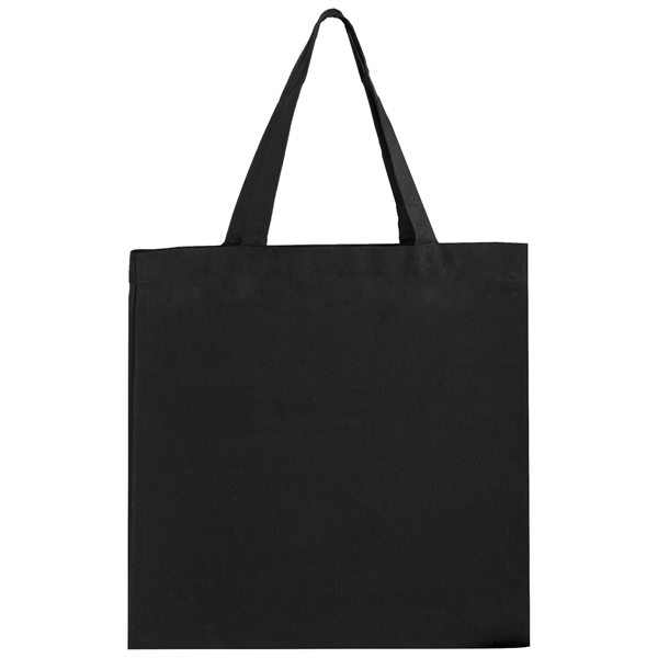 Color Cotton Canvas Tote Bag - 6 oz - Screen Print - Color Cotton Canvas Tote Bag - 6 oz - Screen Print - Image 5 of 5