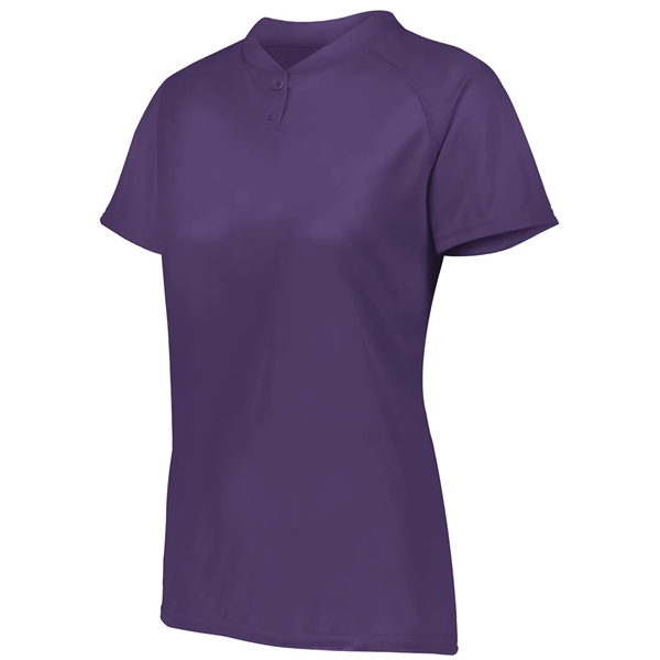 Augusta Sportswear Ladies' Attain Two-Button Jersey - Augusta Sportswear Ladies' Attain Two-Button Jersey - Image 29 of 29