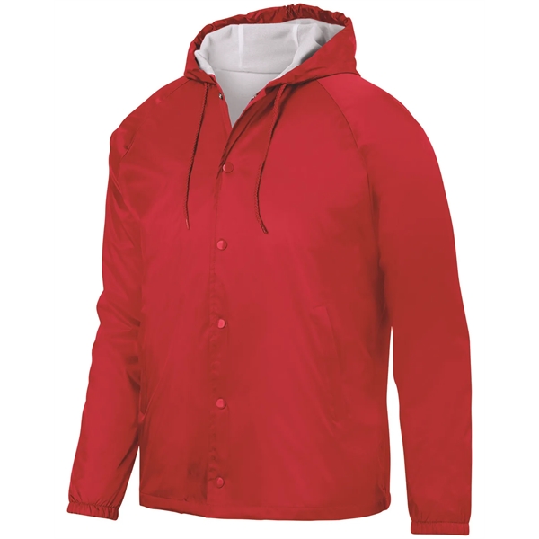 Augusta Sportswear Unisex Hooded Coach's Jacket - Augusta Sportswear Unisex Hooded Coach's Jacket - Image 3 of 7