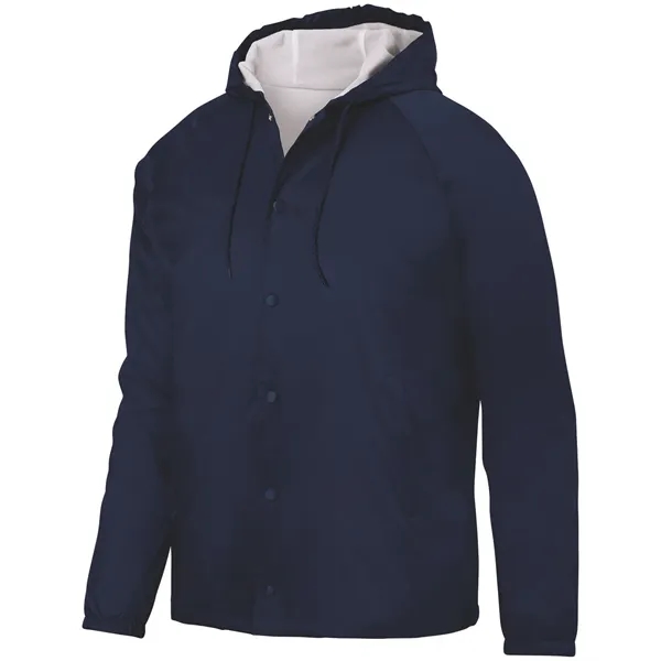 Augusta Sportswear Unisex Hooded Coach's Jacket - Augusta Sportswear Unisex Hooded Coach's Jacket - Image 5 of 7