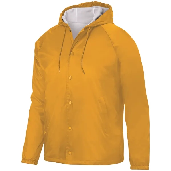 Augusta Sportswear Unisex Hooded Coach's Jacket - Augusta Sportswear Unisex Hooded Coach's Jacket - Image 6 of 7