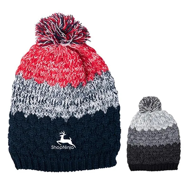 Outdoor Ski Pom Beanie - Outdoor Ski Pom Beanie - Image 0 of 2