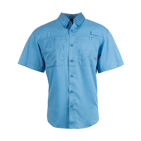 Burnside Men's Functional Short-Sleeve Fishing Shirt - Burnside Men's Functional Short-Sleeve Fishing Shirt - Image 6 of 9