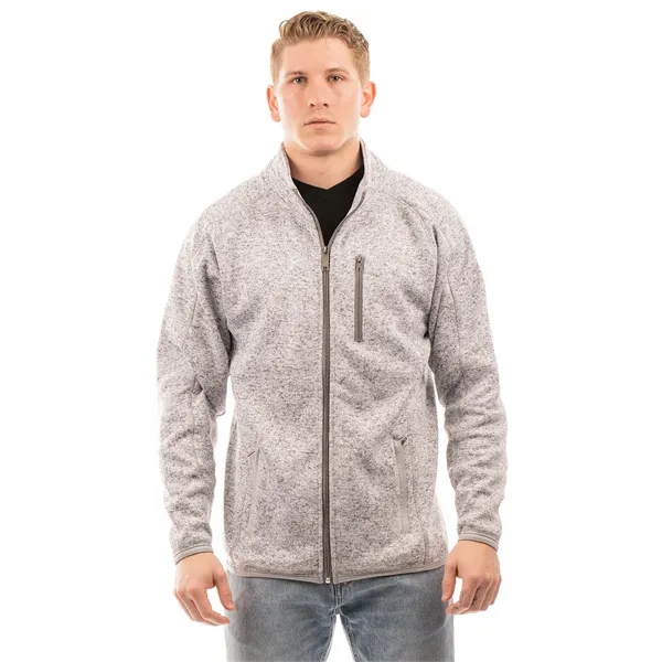 Burnside Men's Sweater Knit Jacket - Burnside Men's Sweater Knit Jacket - Image 8 of 38