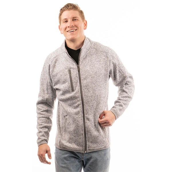 Burnside Men's Sweater Knit Jacket - Burnside Men's Sweater Knit Jacket - Image 28 of 38