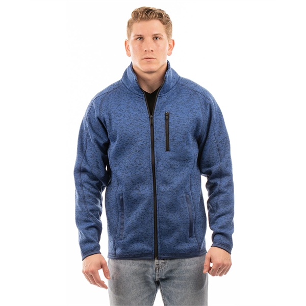 Burnside Men's Sweater Knit Jacket - Burnside Men's Sweater Knit Jacket - Image 20 of 38