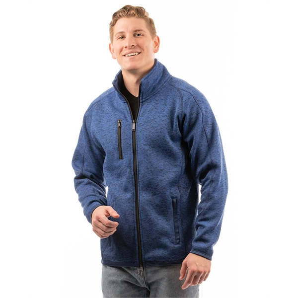 Burnside Men's Sweater Knit Jacket - Burnside Men's Sweater Knit Jacket - Image 37 of 38