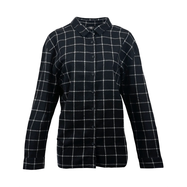 Burnside Ladies' Boyfriend Flannel - Burnside Ladies' Boyfriend Flannel - Image 4 of 11