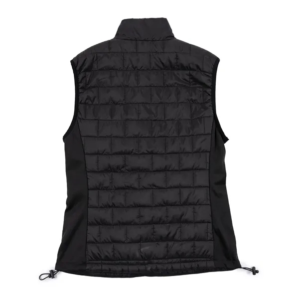 Burnside Ladies' Quilted Puffer Vest - Burnside Ladies' Quilted Puffer Vest - Image 1 of 4