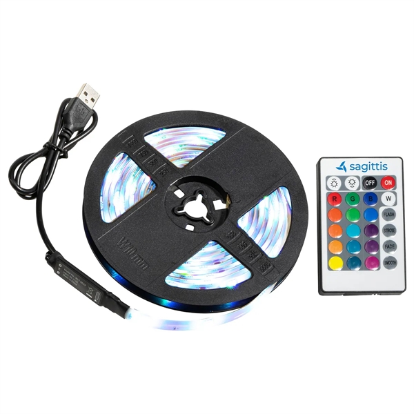 Gig 9.8 ft. 90-LED Light Strip with Remote Control - Gig 9.8 ft. 90-LED Light Strip with Remote Control - Image 0 of 0