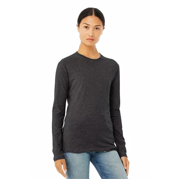 Bella + Canvas Ladies' Jersey Long-Sleeve T-Shirt - Bella + Canvas Ladies' Jersey Long-Sleeve T-Shirt - Image 17 of 68