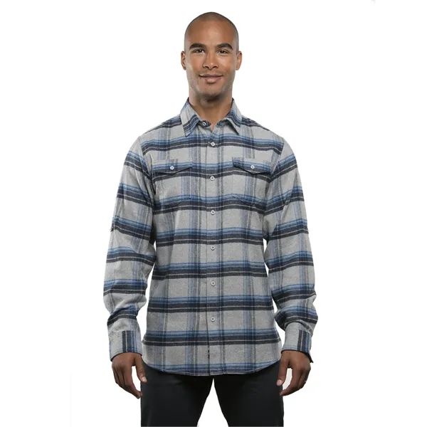 Burnside Men's Plaid Flannel Shirt - Burnside Men's Plaid Flannel Shirt - Image 68 of 138