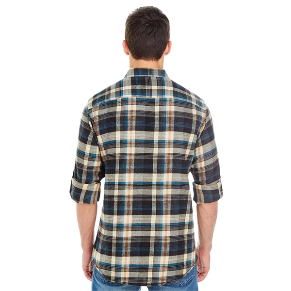 Burnside Men's Plaid Flannel Shirt - Burnside Men's Plaid Flannel Shirt - Image 81 of 138
