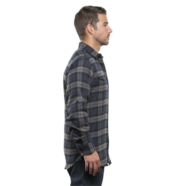 Burnside Men's Plaid Flannel Shirt - Burnside Men's Plaid Flannel Shirt - Image 91 of 138