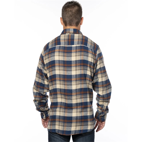 Burnside Men's Plaid Flannel Shirt - Burnside Men's Plaid Flannel Shirt - Image 97 of 138