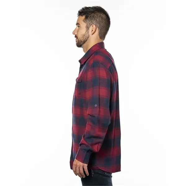Burnside Men's Plaid Flannel Shirt - Burnside Men's Plaid Flannel Shirt - Image 99 of 138