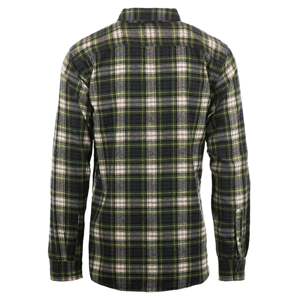 Burnside Men's Plaid Flannel Shirt - Burnside Men's Plaid Flannel Shirt - Image 130 of 138