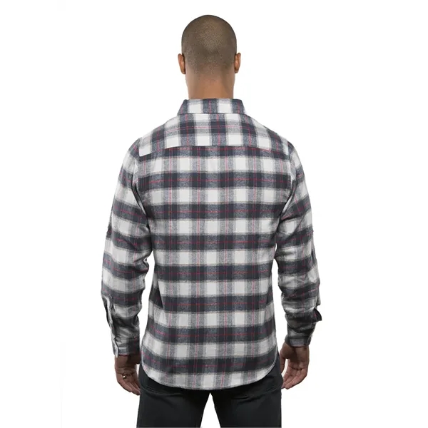 Burnside Men's Plaid Flannel Shirt - Burnside Men's Plaid Flannel Shirt - Image 111 of 138