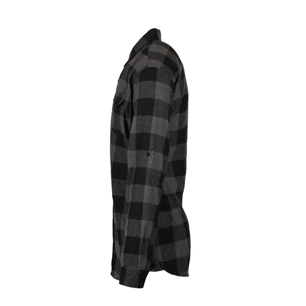 Burnside Men's Plaid Flannel Shirt - Burnside Men's Plaid Flannel Shirt - Image 123 of 138