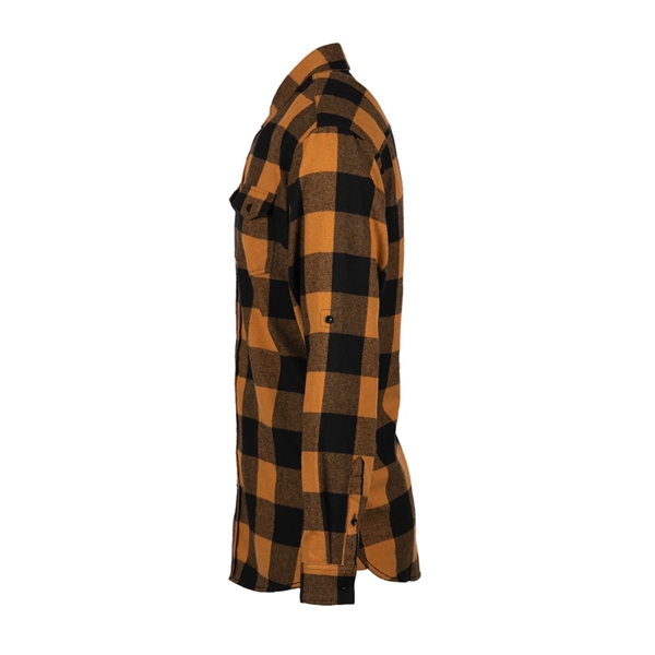 Burnside Men's Plaid Flannel Shirt - Burnside Men's Plaid Flannel Shirt - Image 125 of 138