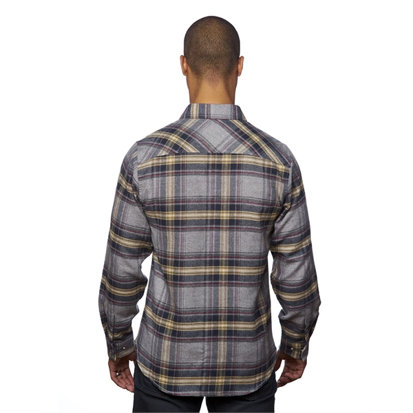 Burnside Men's Snap-Front Flannel Shirt - Burnside Men's Snap-Front Flannel Shirt - Image 12 of 20