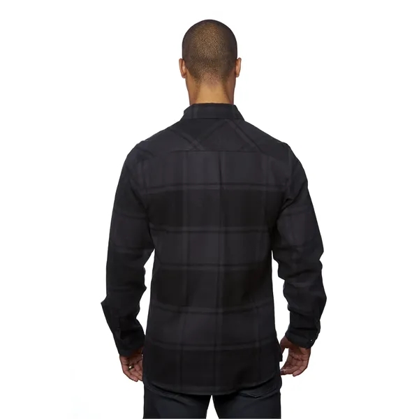 Burnside Men's Snap-Front Flannel Shirt - Burnside Men's Snap-Front Flannel Shirt - Image 15 of 20