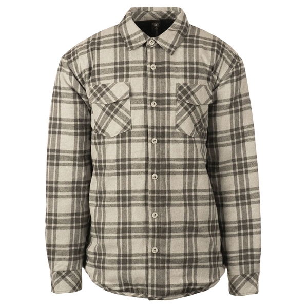 Burnside Adult Quilted Flannel Jacket