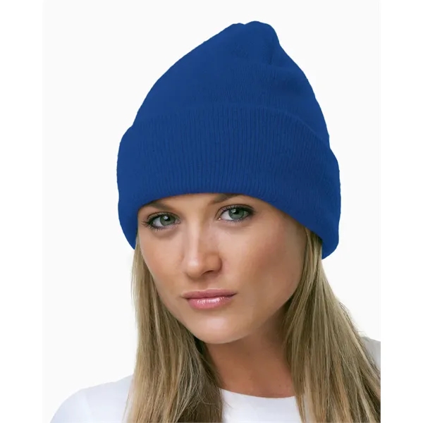 Bayside USA Made Knit Cuff Beanie - Bayside USA Made Knit Cuff Beanie - Image 20 of 31