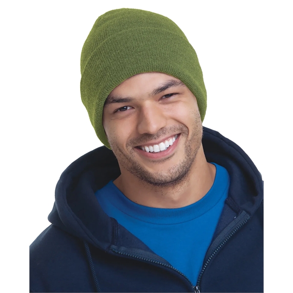 Bayside USA Made Knit Cuff Beanie - Bayside USA Made Knit Cuff Beanie - Image 26 of 28