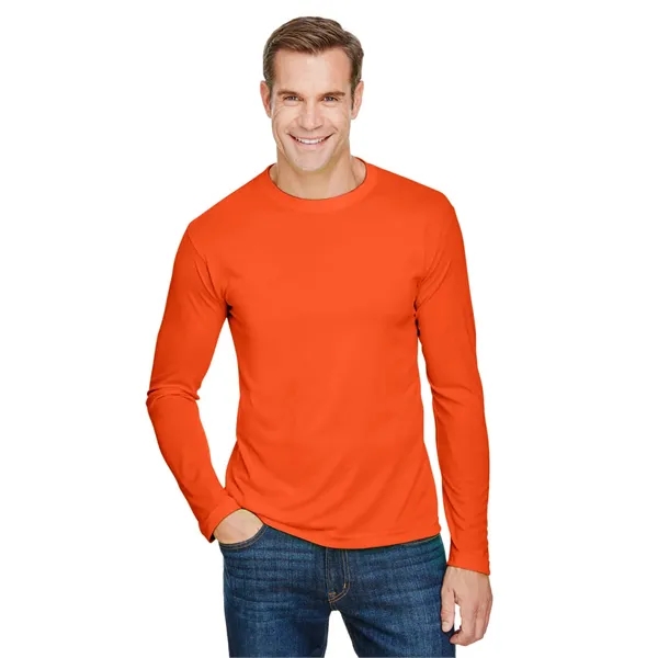 Bayside Unisex USA Made Performance Long-Sleeve T-Shirt - Bayside Unisex USA Made Performance Long-Sleeve T-Shirt - Image 9 of 11