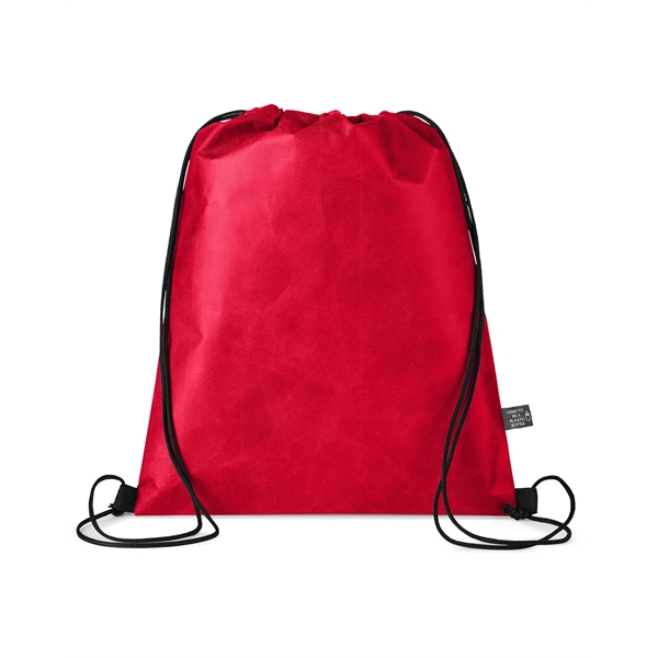 Recycled Non-Woven Drawstring Bag - Recycled Non-Woven Drawstring Bag - Image 9 of 15