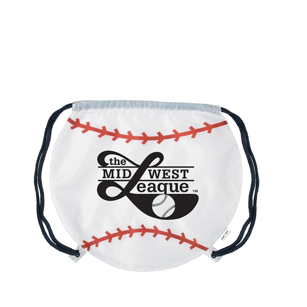 GameTime Baseball Drawstring Bag - GameTime Baseball Drawstring Bag - Image 0 of 2